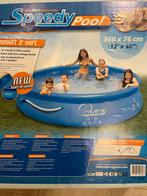 Speedy Pool Opblaaszwembad 360x76cm rond zgan, Minder dan 80 cm, Opblaaszwembad, Rond, Ophalen of Verzenden
