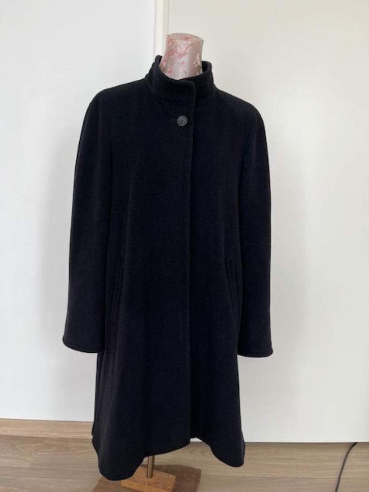 jas van Marcona,wol,blauw, mt38-40, zgan, Kleding | Dames, Jassen | Winter, Zo goed als nieuw, Maat 38/40 (M), Blauw, Verzenden