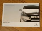 Instructieboek Peugeot 208 incl. audio/navigatie 12-2012, Ophalen of Verzenden