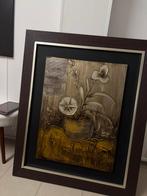 Schilderij met bloemen - Mooie staat!, Antiek en Kunst, Ophalen