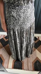 Maxi rok met print van Aaiko, zwart, wit, Maat 38/40 (M), Aaiko, Zwart, Nieuw