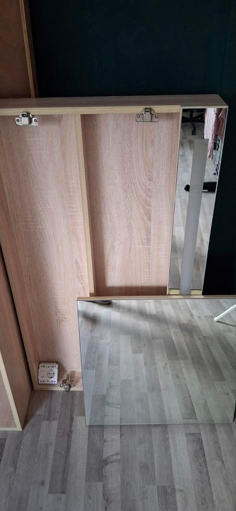 Spiegelkast Badkamer - Praktisch & Stijlvol, Huis en Inrichting, Kasten | Kledingkasten, Gebruikt, Minder dan 100 cm, Minder dan 50 cm