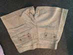 Mooie korte broek, aparte stof, Roxy Life maat 2, Ophalen, Kort, Beige, Zo goed als nieuw