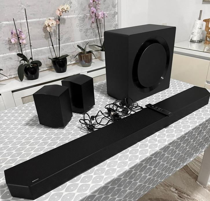 Samsung soundbar Q990B zo goed als nieuw, Audio, Tv en Foto, Soundbars, Zo goed als nieuw, Ophalen
