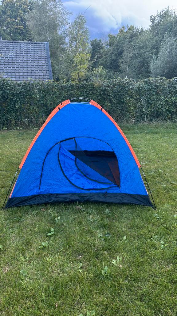 Kampeertent 2 Persoons Lichtgewicht & Compleet – 1x gebruikt, Caravans en Kamperen, Tenten, tot en met 2, Nieuw, Ophalen of Verzenden