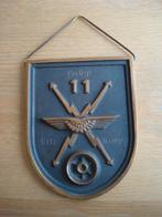 Metalen schild FM.Rg. 11 Uffz Korps, Verzamelen, Militaria | Algemeen, Ophalen of Verzenden, Landmacht, Nederland, Embleem of Badge
