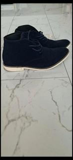 Blauwe Suède Heren Boots maat 43, Ophalen of Verzenden, Gedragen, Blauw, Boots
