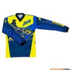Jopa MX-Jersey Moto-X-Kids Blue, Fluor-Blauw, Ophalen of Verzenden, Nieuw met kaartje