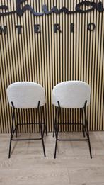 Counter bar stoelen model Alyssa 2 stuks *Richmond Interiors, Ophalen, Richmond Interiors, Met voetsteun, 60 tot 90 cm
