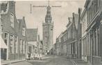 MONNIKENDAM Kerkstraat, meisjes, Verzamelen, Ansichtkaarten | Nederland, Verzenden, Voor 1920, Ongelopen, Noord-Holland