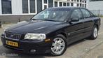 Volvo S80 2.4 Momentum/Airco/Cruise/Leer/APK!, Auto's, Stoelverwarming, Zwart, 2435 cc, 170 pk