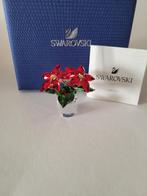 Swarovski 2017 Kerstster Poinsettia Klein in Pot, Nieuw, Figuurtje, Verzenden