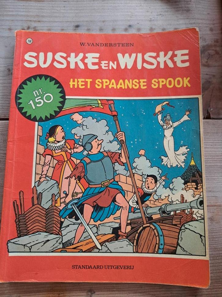 Suske en wiske, 150 het Spaanse spook 1e druk, Boeken, Stripboeken, Gelezen, Eén stripboek, Ophalen of Verzenden