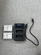 Canon LP-E12 batterijen (123accu huismerk) + USB lader, Ophalen of Verzenden, Zo goed als nieuw