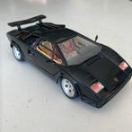 Lamborghini Countach 1:18 Bburago 1988, Ophalen of Verzenden, Zo goed als nieuw, Bburago