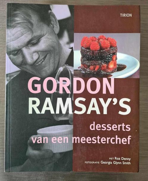 Gordon Ramsay's - Desserts van een meesterchef, Boeken, Kookboeken, Zo goed als nieuw, Taart, Gebak en Desserts, Overige typen