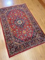 Vintage handgeknoopt perzisch tapijt kashan 155x100, 100 tot 150 cm, 150 tot 200 cm, Gebruikt, Rechthoekig