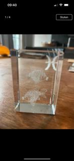 Glas/kristal vissen laserblok, Ophalen of Verzenden