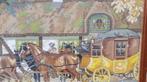 geborduurd schilderij, Huis en Inrichting, Woonaccessoires | Schilderijen, Tekeningen en Foto's, Ophalen of Verzenden, 'T Olde Gre-j
