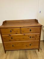 Leksvik grenenhouten Ladekast van Ikea, Ophalen, Gebruikt, 50 tot 100 cm, 3 of 4 laden