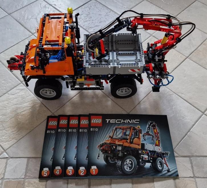 Lego 8110 Technic Mercedes-Benz Unimog U 400, Kinderen en Baby's, Speelgoed | Duplo en Lego, Gebruikt, Lego, Complete set, Ophalen of Verzenden