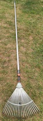 2mtr lange Gardena aluminium combi steel metalen bladhark, Tuin en Terras, Hand-tuingereedschap, Ophalen, Zo goed als nieuw, Onkruidsteker