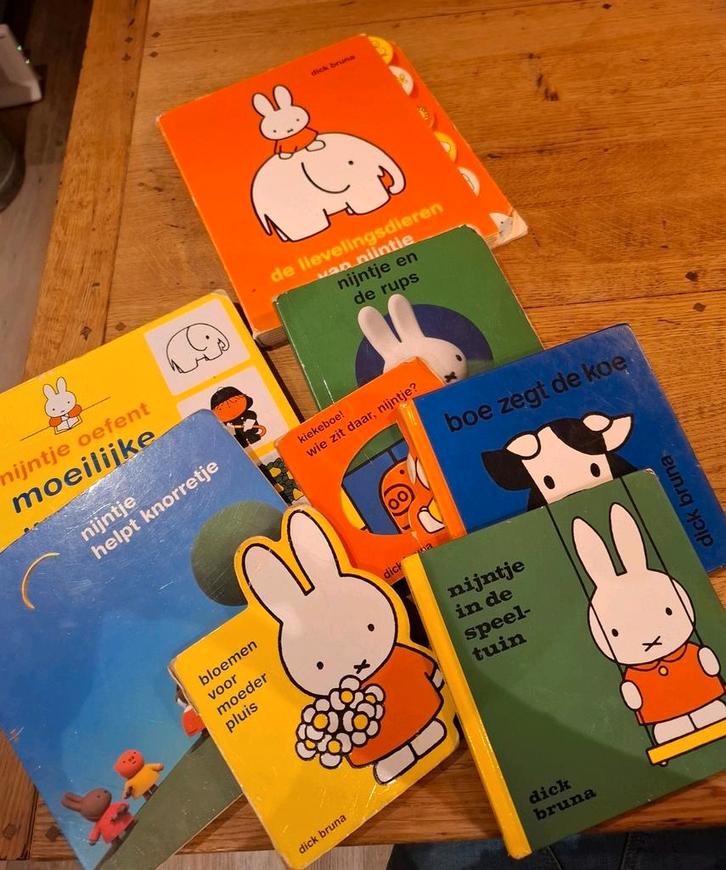 Verschillende Nijntje boeken, 8 stuks, Boeken, Kinderboeken | Baby's en Peuters, Gelezen, Ophalen of Verzenden