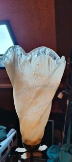 Hele mooie staande tulp lamp met glazen kap, Huis en Inrichting, Lampen | Vloerlampen, Ophalen