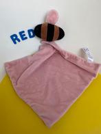 1906 zeeman knuffellap lap roze met bij, Kinderen en Baby's, Speelgoed | Knuffels en Pluche, Ophalen of Verzenden, Zo goed als nieuw