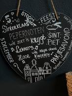 Sinterklaas tekstbord 40 cm doorsnee, Ophalen of Verzenden, Nieuw