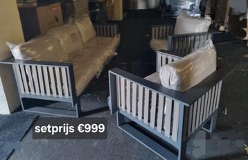 ▶GARDEN IMPRESSIONS LOUNGESET BOLONGA GABON elders €1399 nu  beschikbaar voor biedingen