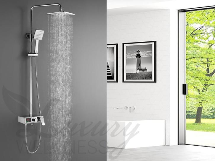 Digitaal wellness opbouw regendouche, Huis en Inrichting, Badkamer | Badtextiel en Accessoires, Nieuw, Overige typen, Overige kleuren