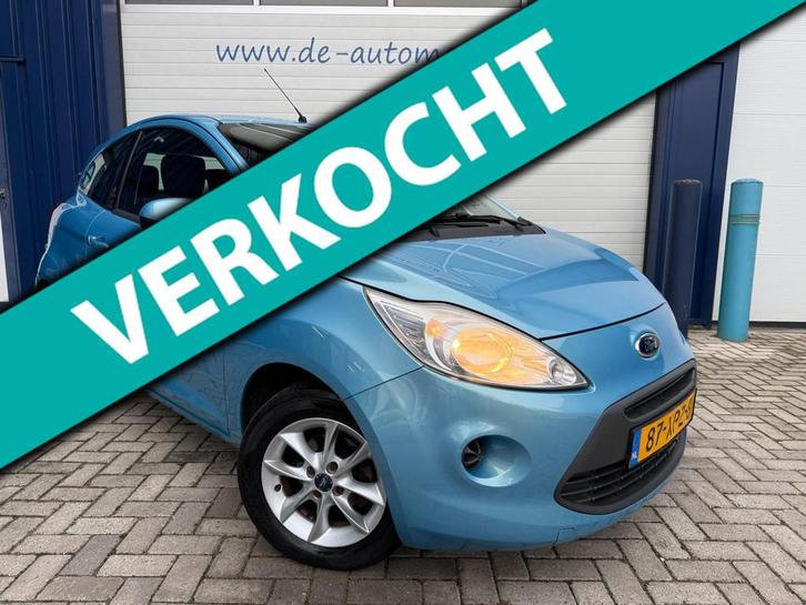 Ford Ka 1.2 Champions Edition / AIRCO / AUDIO / 2e EIGENAAR, Auto's, Ford, Bedrijf, Te koop, Ka, ABS, Airbags, Airconditioning