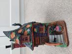 Lemax Witches bungalow met led verlichting, Antiek en Kunst, Ophalen of Verzenden