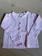 Hema ZGAN leuk zacht roze vestje maat 68, Kinderen en Baby's, Babykleding | Maat 62, Ophalen of Verzenden, Zo goed als nieuw, Meisje