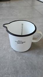Emaille maatbeker 1 liter, Ophalen, Zo goed als nieuw, Overige materialen