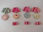 DDR Polizei medailles/spelden politie, Ophalen of Verzenden, Duitsland, Lintje, Medaille of Wings