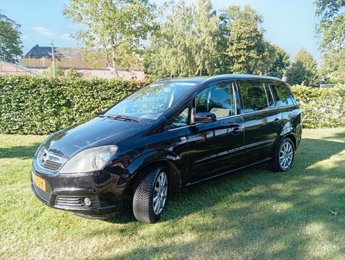 Opel Zafira 1.8 2007 Zwart trekhaak, Auto's, Opel, Particulier, Zafira, Benzine, D, MPV, Handgeschakeld, Geïmporteerd, Zwart, Voorwielaandrijving
