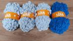 LISA POMPOM GAREN 4 BOLLEN, Hobby en Vrije tijd, Breien en Haken, Ophalen of Verzenden, Zo goed als nieuw, Breien of Haken, Wol of Garen