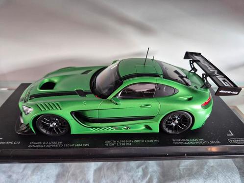Mercedes Benz AMG GT3, Hobby en Vrije tijd, Modelauto's | 1:18, Zo goed als nieuw, Auto, Overige merken, Ophalen of Verzenden