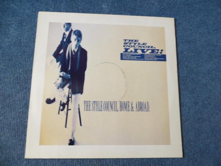 LP The Style Council - Home & Abroad - Live!, Cd's en Dvd's, Vinyl | Pop, Zo goed als nieuw, 1960 tot 1980, 12 inch, Ophalen