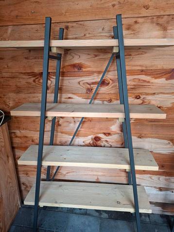 Unieke Steigerhouten Kast - Grey Wash beschikbaar voor biedingen