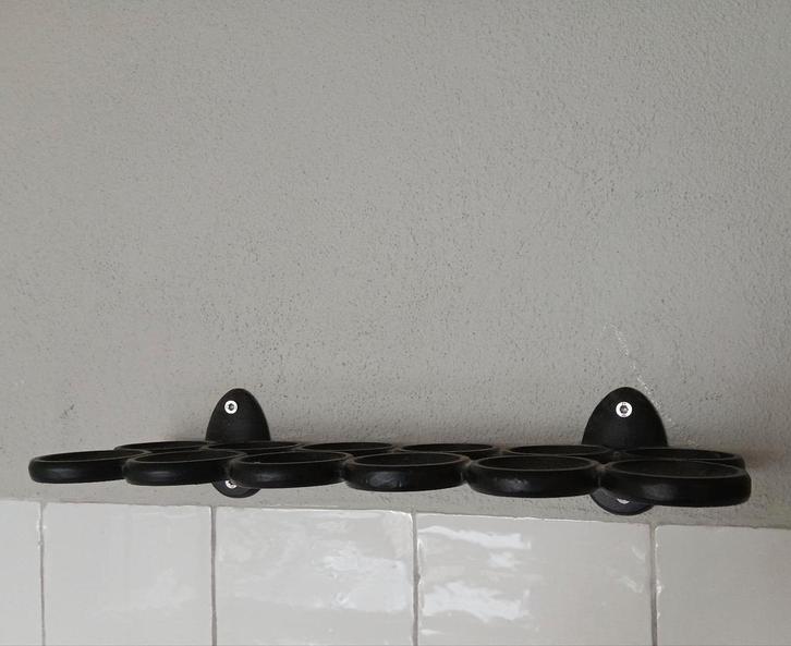 Klassiek Gietijzeren Eierrekje, (Classic Kitchen), Huis en Inrichting, Keuken | Servies, Zo goed als nieuw, Ophalen of Verzenden