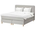 IKEA DUNVIK boxspring bed 160x200, Huis en Inrichting, Slaapkamer | Boxsprings, Ophalen, Gebruikt, Overige kleuren, Tweepersoons