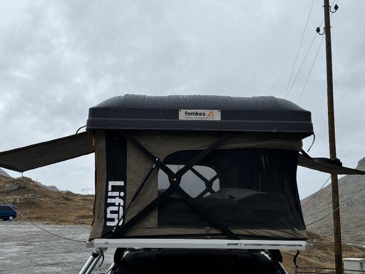 te huur, compleet daktent pakket., Caravans en Kamperen, Tenten, tot en met 4, Zo goed als nieuw, Ophalen