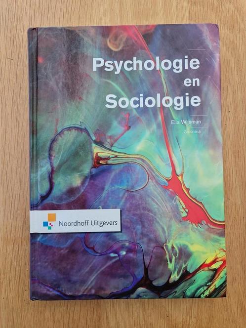 Psychologie en Sociologie, van Elly Wijsman, zesde druk, Boeken, Studieboeken en Cursussen, Zo goed als nieuw, Ophalen of Verzenden