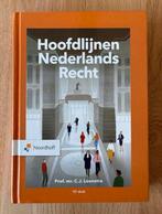 Hoofdlijnen Nederlands Recht, Boeken, Ophalen of Verzenden, Alpha, Zo goed als nieuw, HBO