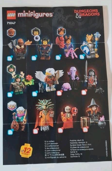 Lego 71047 Minifigures Dungeons & Dragons, Kinderen en Baby's, Speelgoed | Duplo en Lego, Zo goed als nieuw, Lego, Complete set