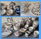 Oud groot Boerenbont servies Boch België / Maastricht, Ophalen, Zo goed als nieuw, Aardewerk, Boerenbont