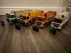 4x Tekno DAF vuilniswagen 1:50, Hobby en Vrije tijd, Modelauto's | 1:50, Ophalen, Nieuw, Bus of Vrachtwagen, Tekno